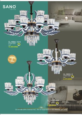 CATALOGUE ĐÈN SANO 2026-2027 ( Chiếc khấu từ 55%-58%)