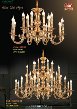 CATALOGUE ĐÈN VERONA 2026 ( CK từ 50%-60%)