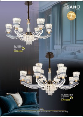 CATALOGUE ĐÈN SANO 2026-2027 ( Chiếc khấu từ 55%-58%)