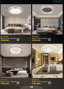 CATALOGUE ĐÈN VERONA 2026 ( CK từ 50%-60%)