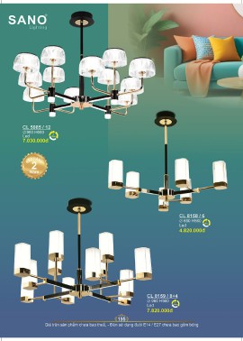 CATALOGUE ĐÈN SANO 2026-2027 ( Chiếc khấu từ 55%-58%)