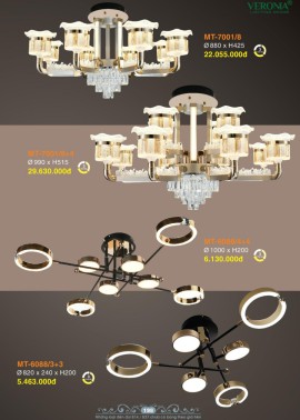 CATALOGUE ĐÈN VERONA 2026 ( CK từ 50%-60%)
