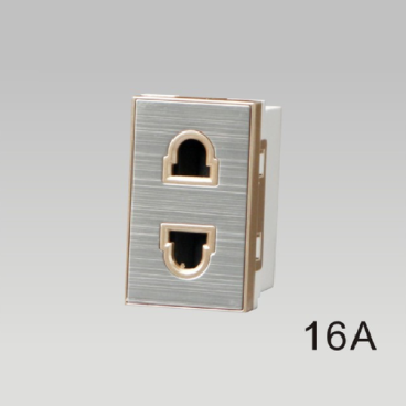 A80-80019S: Ổ cắm đơn 2 chấu, Size S