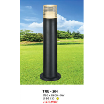 TRỤ - 204: Trụ đèn LED sân vườn - Ánh sáng vàng