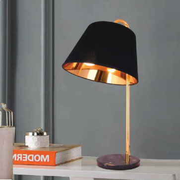 AU - ĐB - 2089/BK: Đèn đặt tủ đầu giường/ đèn bàn - KT: L290mm x H620mm - Bóng đèn E27 x 1 bóng