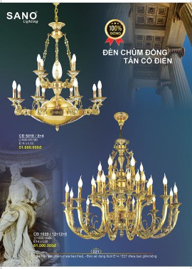 CATALOGUE ĐÈN SANO 2026-2027 ( Chiếc khấu từ 55%-58%)