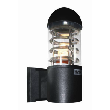 EU - CN - 21: Đèn gắn tường ngoài trời - KT: Ø110mm x H250mm - Bóng đèn E27 x 1