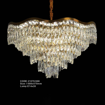 CODE: 21070/800: Đèn thả Phale - KT: Ø800mm x H570mm - Đèn E14 x 28 bóng