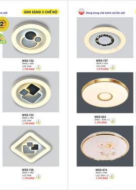 CATALOGUE ĐÈN TRANG TRÍ EUROTO 2025 ( CK từ 55%-60%)