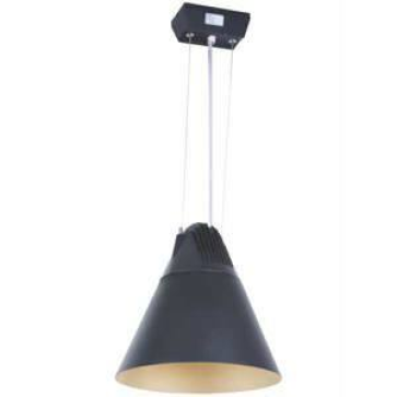 E - TE - 218: Đèn thả đơn  chóa hợp kim - KT: Ø325mm x H355mm - Đèn LED COB 50W, góc chiếu 90º - Ánh sáng trắng/trung tính/vàng