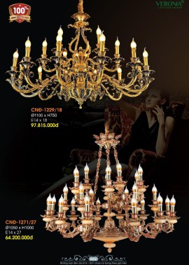 CATALOGUE ĐÈN VERONA 2026 ( CK từ 50%-60%)