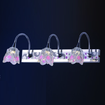 HF - SG - 2209/3: Đèn rọi gương/tranh 3 bóng - KT: L450mm x W60mm x H180mm - Đèn LED 7W x 3 ánh sáng đổi 3 màu