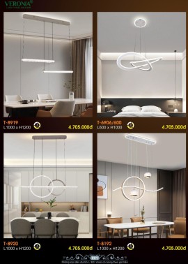 CATALOGUE ĐÈN VERONA 2026 ( CK từ 50%-60%)