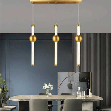 AN - TL - 2217/3: Đèn thả  LED - KT: L500mm x H1200mm - Đèn LED đổi 3 màu