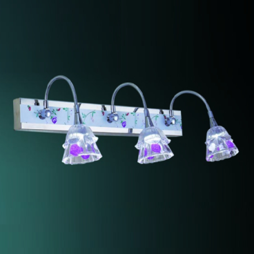 HF - SG - 2228/3: Đèn rọi gương/tranh 3 bóng - KT: L450mm x W60mm x H180mm - Đèn LED 7W  x 3 ánh sáng đổi 3 màu