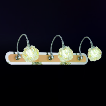 HF - SG - 2260/3: Đèn rọi gương/tranh 3 bóng - KT: L450mm x W60mm x H180mm - Đèn LED 7W x 3 ánh sáng đổi 3 màu