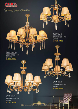 CATALOGUE ĐÈN HUFA ( CK TỪ 55%-65%)