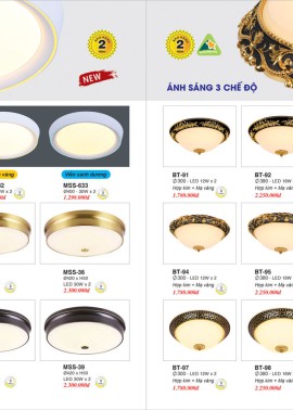 CATALOGUE ĐÈN TRANG TRÍ EUROTO 2025 ( CK từ 55%-60%)