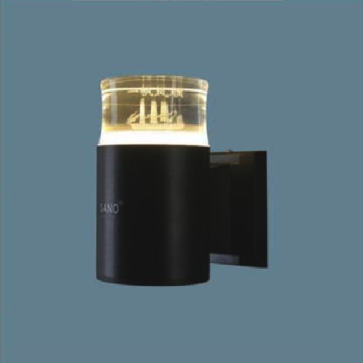 SN - GC 2294: Đèn gắn tường ngoài trời - KT: Ø90mm x H160mm - Đèn LED 9W, ánh sáng đổi 3 màu