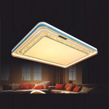 NC 2321: Đèn áp trần LED chữ nhật - KT: L1100mm x W730mm x H100mm - Đèn LED đổi 3 màu