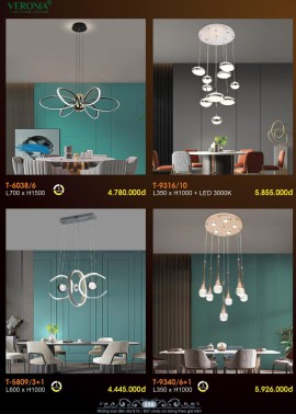CATALOGUE ĐÈN VERONA 2026 ( CK từ 50%-60%)