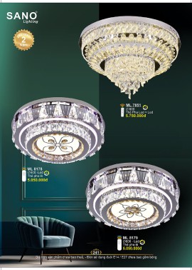 CATALOGUE ĐÈN SANO 2026-2027 ( Chiếc khấu từ 55%-58%)