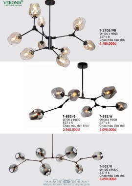CATALOGUE ĐÈN VERONA 2026 ( CK từ 50%-60%)