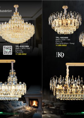 CATALOGUE ĐÈN ANDORA 2026 ( Chiếc khấu từ 50%-55%)