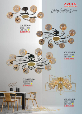 CATALOGUE ĐÈN HUFA ( CK TỪ 55%-65%)