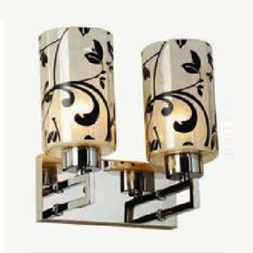 EU - V - 258: Đèn gắn tường đôi - KT: L310mm x H180mm - Bóng đèn E27 x 2