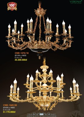 CATALOGUE ĐÈN VERONA 2026 ( CK từ 50%-60%)