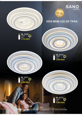 CATALOGUE ĐÈN SANO 2026-2027 ( Chiếc khấu từ 55%-58%)