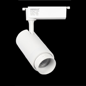 FR-261: Đèn rọi ray LED COB 12W - KT: Ø65mm x H190mm - 1 chế độ ánh sáng (trắng/vàng)