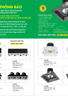 CATALOGUE ĐÈN TRANG TRÍ EUROTO 2025 ( CK từ 55%-60%)