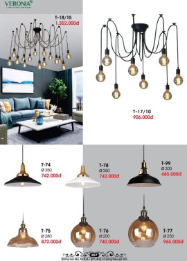 CATALOGUE ĐÈN VERONA 2026 ( CK từ 50%-60%)