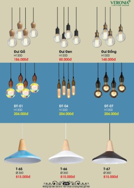 CATALOGUE ĐÈN VERONA 2026 ( CK từ 50%-60%)