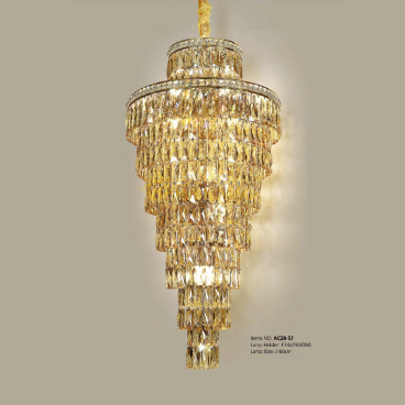 AC28 - 57: Đèn thả Phale - KT: Ø600mm - Bóng đèn chân E14 x 29 bóng