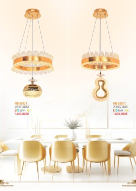 CATALOGUE ĐÈN NAM LONG ( NETVIET) - CK từ 55%-60%