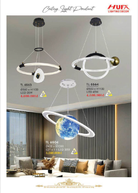 CATALOGUE ĐÈN HUFA ( CK TỪ 55%-65%)