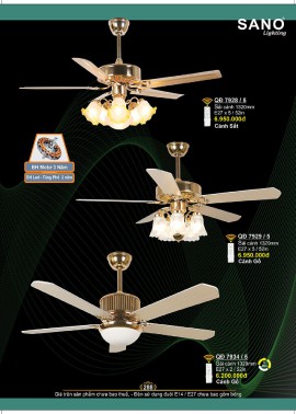 CATALOGUE ĐÈN SANO 2026-2027 ( Chiếc khấu từ 55%-58%)