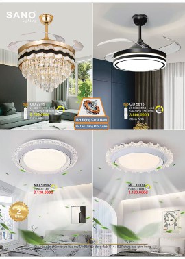 CATALOGUE ĐÈN SANO 2026-2027 ( Chiếc khấu từ 55%-58%)
