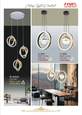 CATALOGUE ĐÈN HUFA ( CK TỪ 55%-65%)