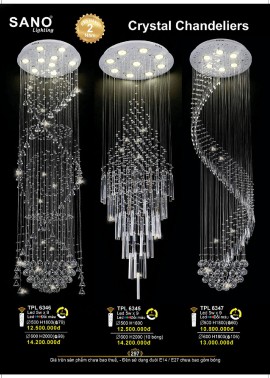 CATALOGUE ĐÈN SANO 2026-2027 ( Chiếc khấu từ 55%-58%)