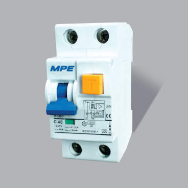 RCBO-30/216: CB 2 P ( 2 cực) 16A, 30mA, 6kA