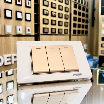 V8.03AM3L: Bộ 3 contac 1 chiều, 16A/250V