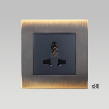 S80-88013: Bộ ổ cắm 3 chấu đa năng