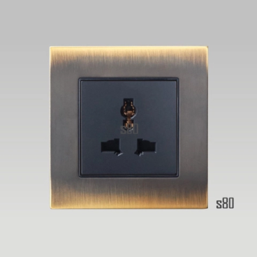S80-88013: Bộ ổ cắm 3 chấu đa năng