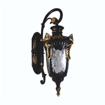 EU - TD - 30: Đèn gắn tường ngoài trời - KT: L280mm x H550mm - Bóng đèn E27 x 1