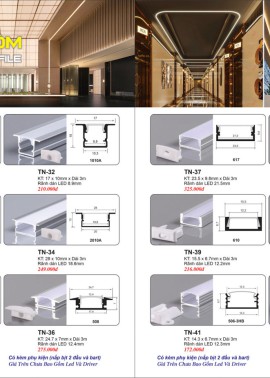CATALOGUE ĐÈN TRANG TRÍ EUROTO 2025 ( CK từ 55%-60%)