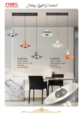 CATALOGUE ĐÈN HUFA ( CK TỪ 55%-65%)